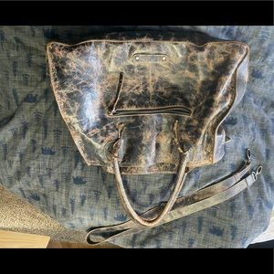 Bed Stu Rockaway bag- teak rustic.